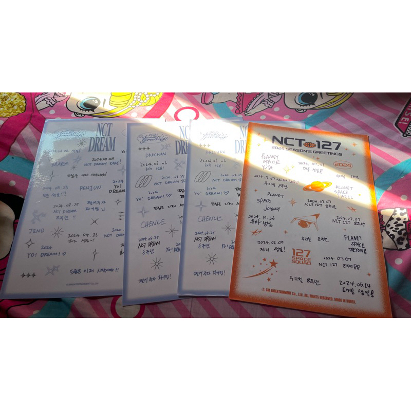 sticker sg24 nct dream nct 127