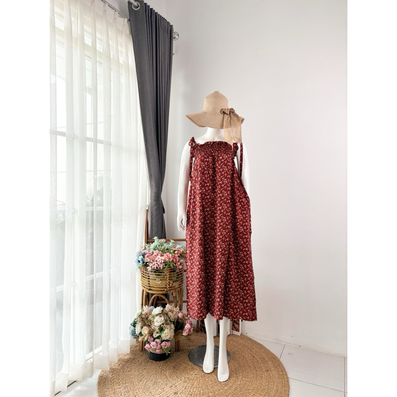 Kayra long Dresss || Daster Sexy || Daster tali 1 || Daster Smoke || Daster tali terbaru || Daster p