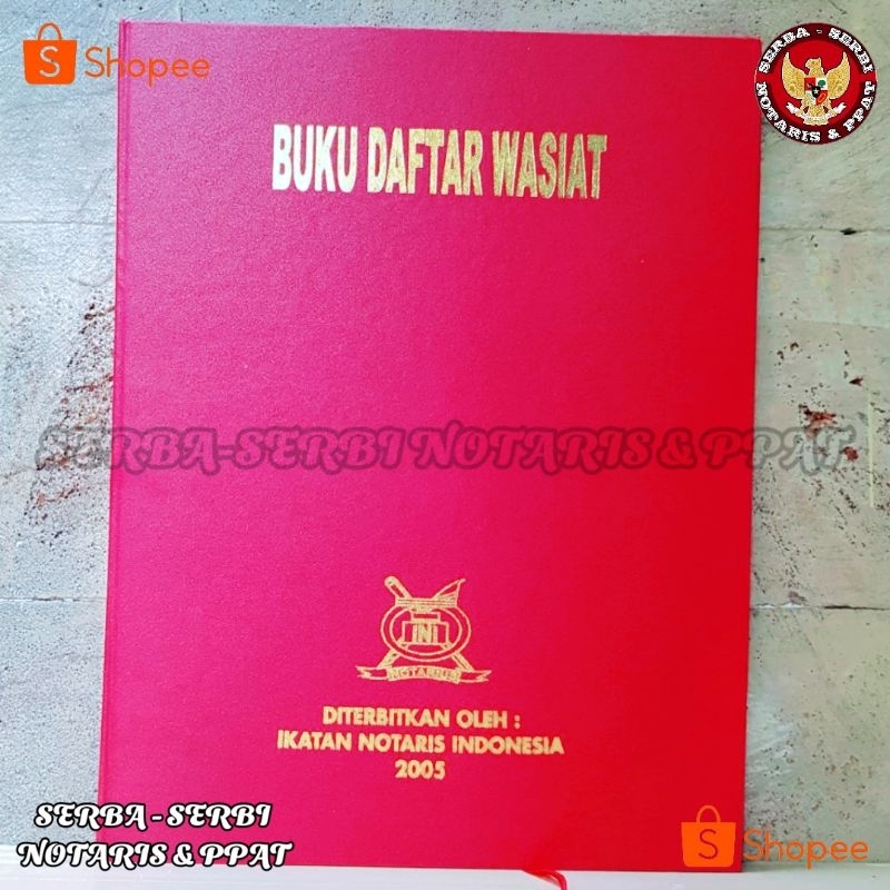 

Buku daftar wasiat