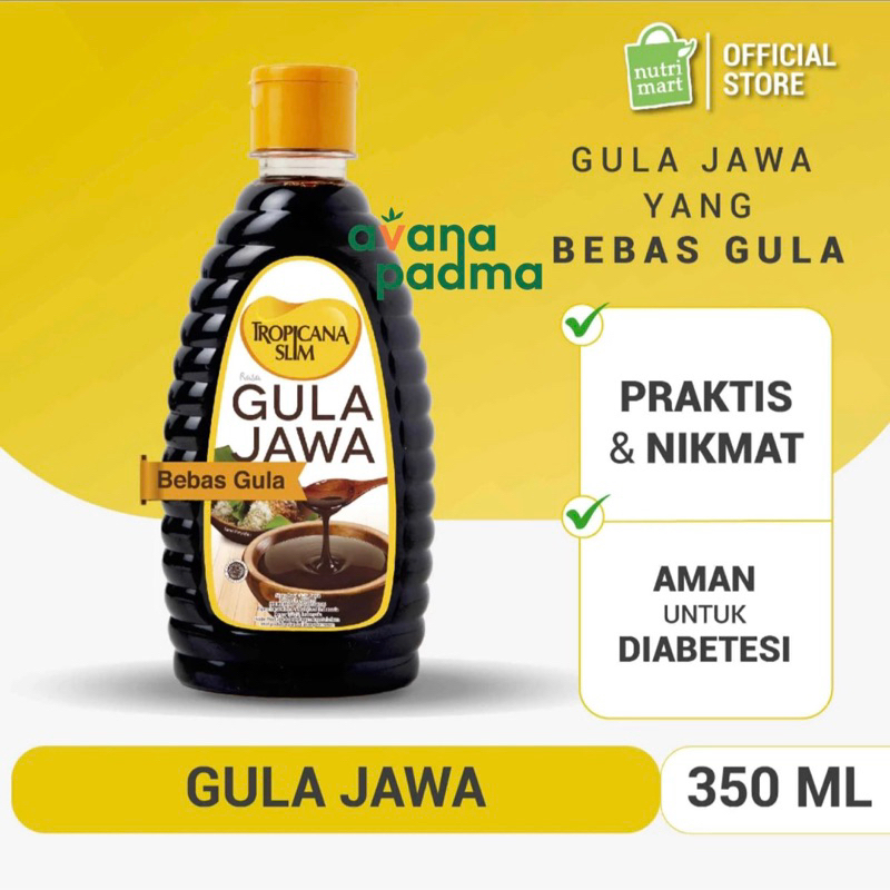 

Tropicana Slim Gula Jawa (350ml)
