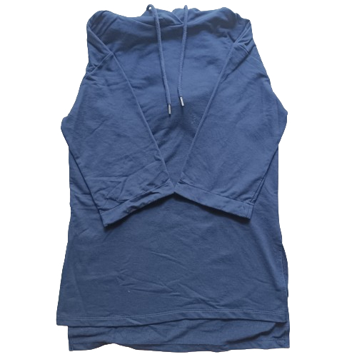 HOODIE NAVY HENUS