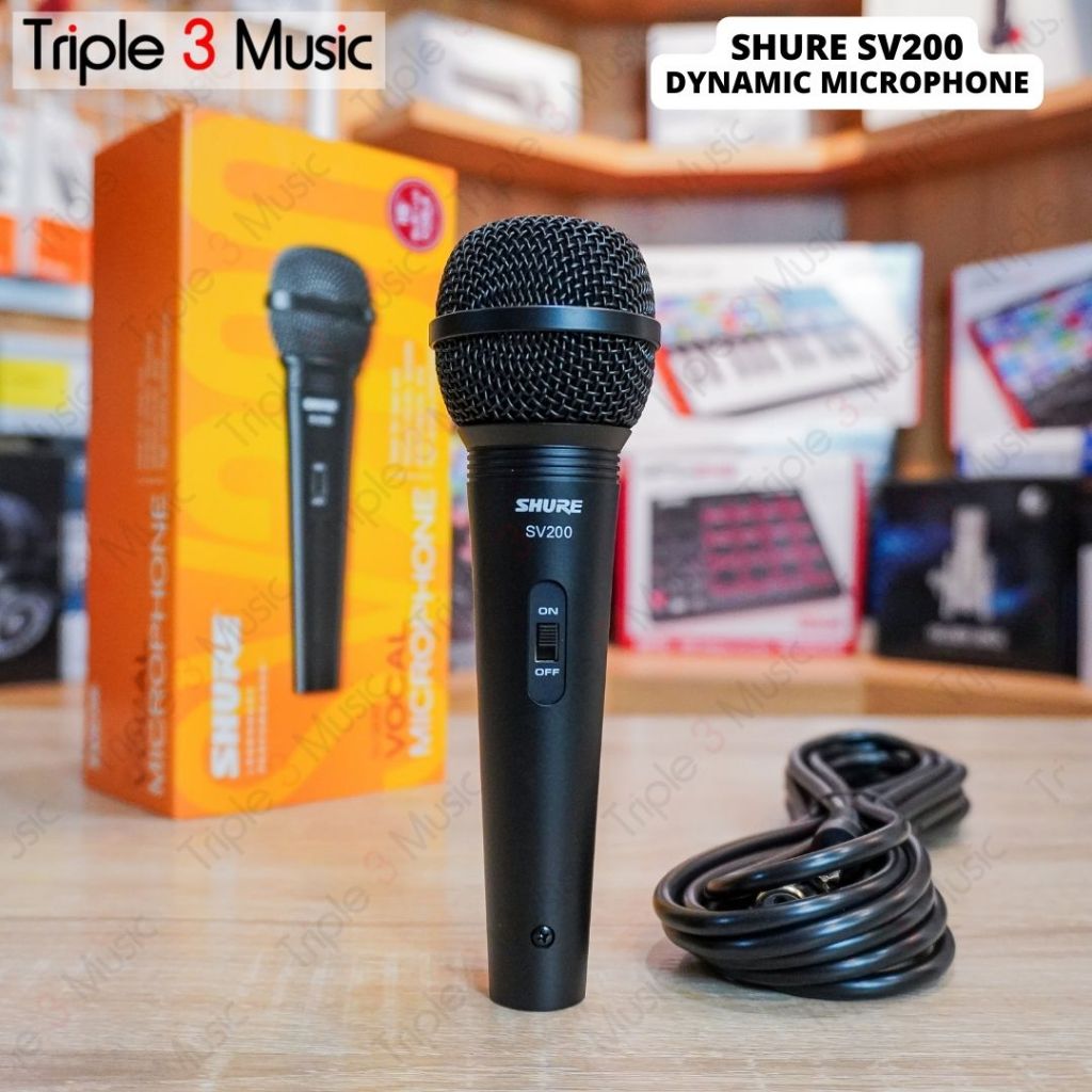 SHURE SV 200 SV200 Mic Dynamic XLR ORIGINAL SHURE