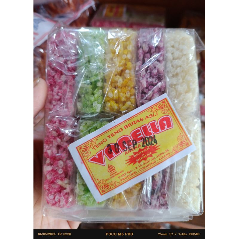 

teng teng beras/jipang beras asli isi 10pcs