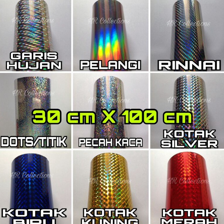 

KODE W15L Stiker Sticker Lure 3D Hologram 3cm X 1cm