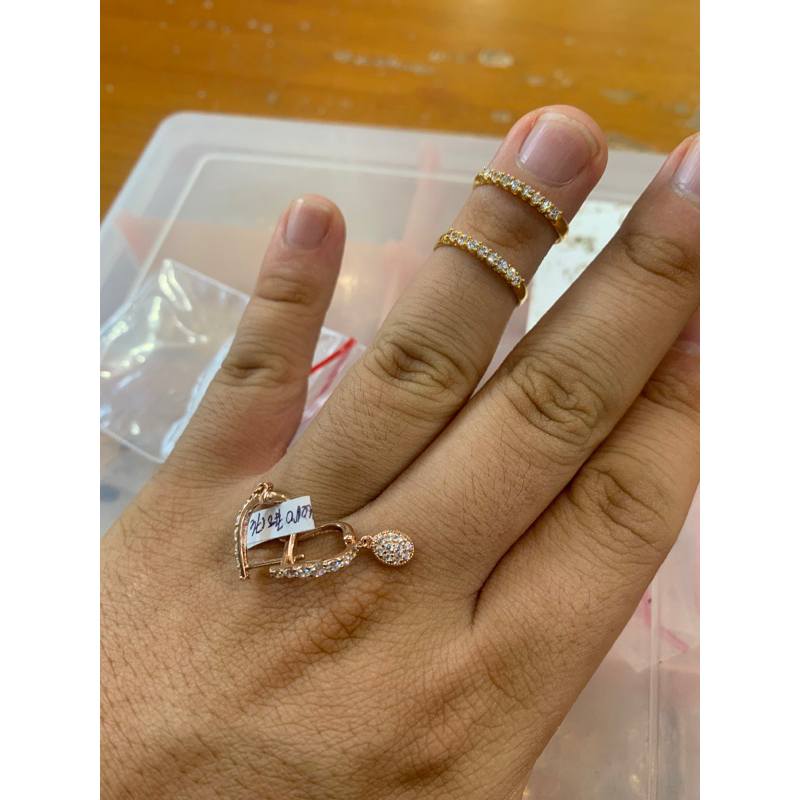 Cincin emas asli kdr 700 model amero