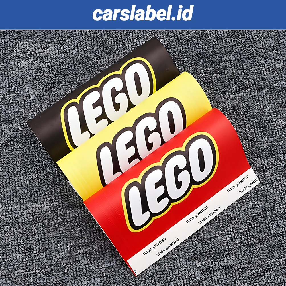 

KODE P88P LEGO Label Tag Mobil Variasi Penutup Pintu Bagasi Hiasan Stiker Lego Mobil Viral