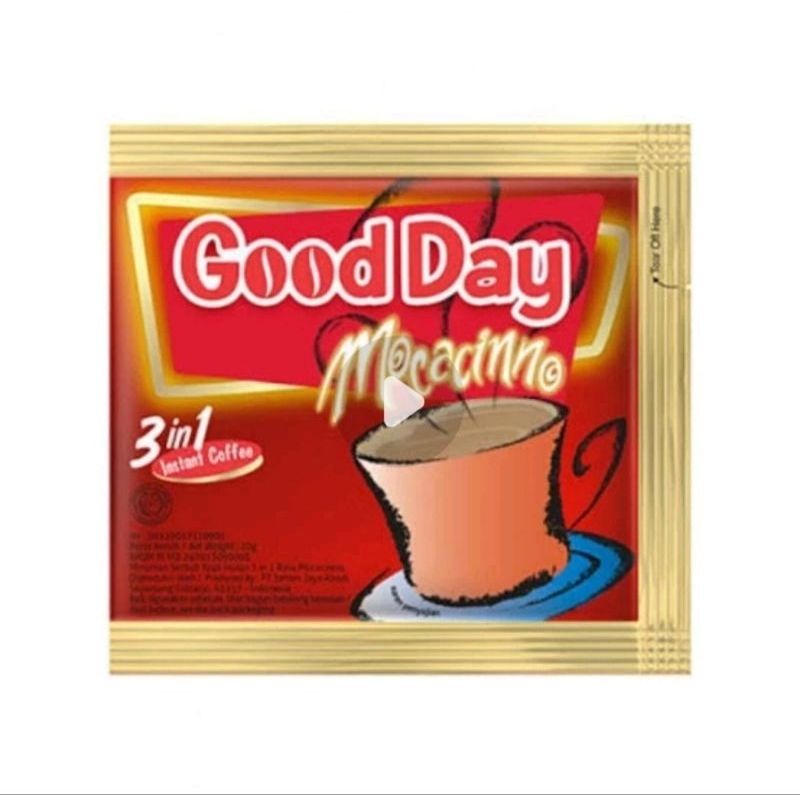 

kopi good day / abc susu / kapal api mix 1 sachet / kopi gadjah / luak white koffie