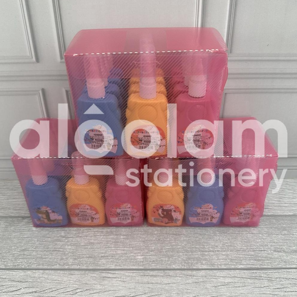 

KODE H33Z SATU PACK 12PCS TipeX TipEx Stipo Cair Karakter Lucu BTS BT21