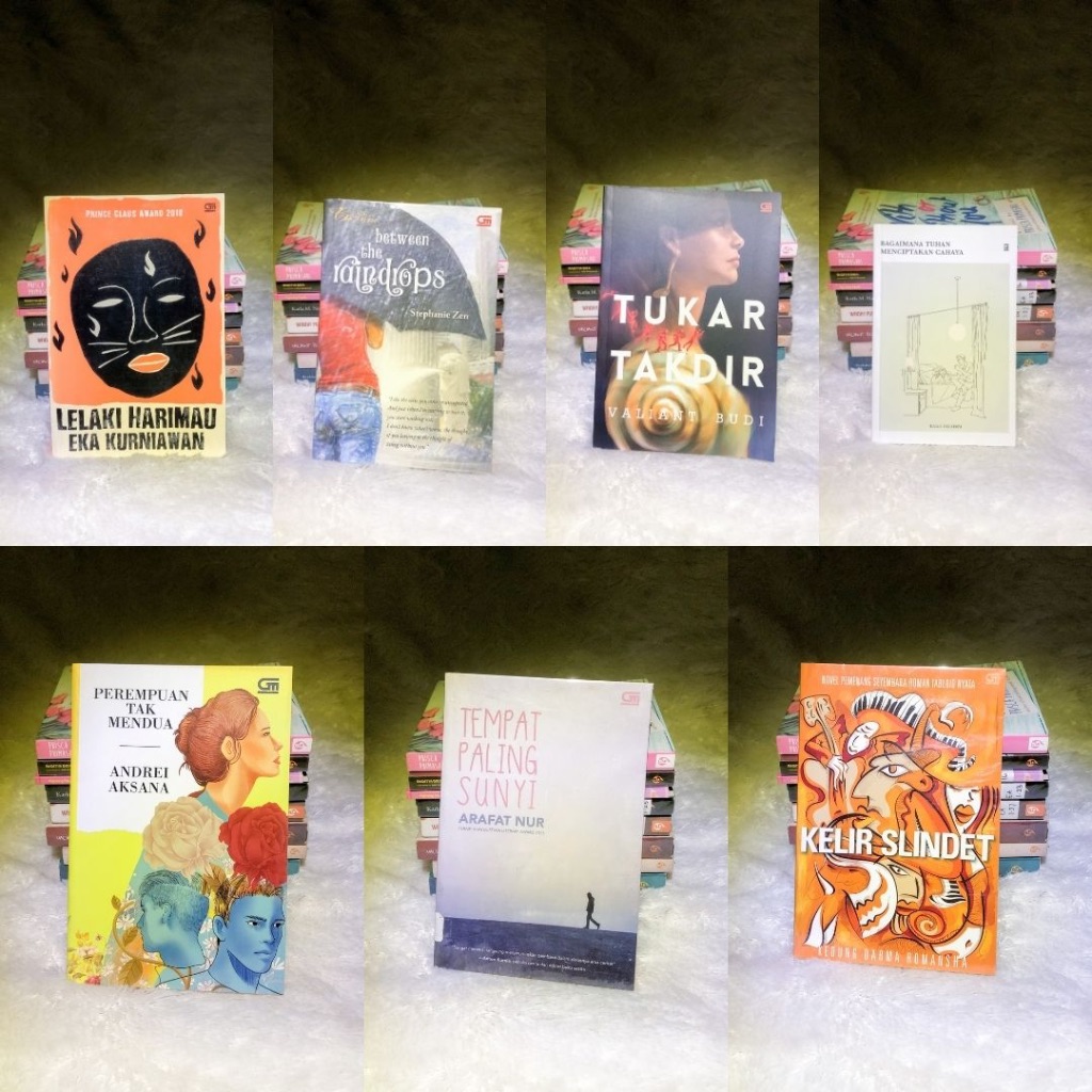 NOVEL GAGAS MEDIA, EKA KURNIAWAN, VALIANT BUDI, ANDREI AKSANA, ARAFAT NUR BESTSELLER