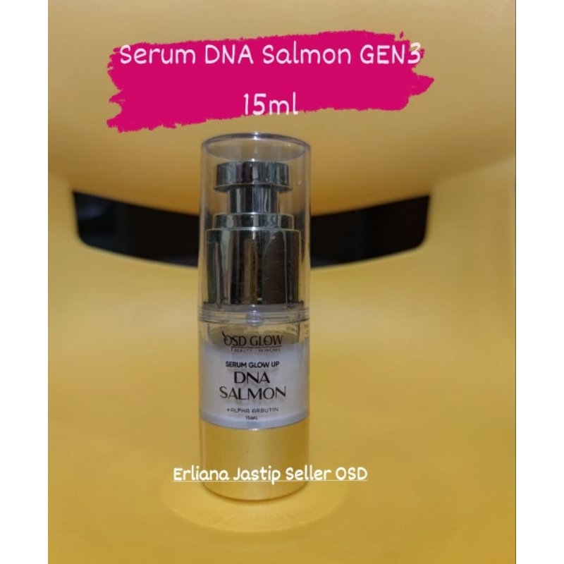 OLLA SKIN DAILY - Promo OSD Serum DNA Salmon GEN3 Olla Skin Daily ED DES 2025 Kemasan botol sesuai s