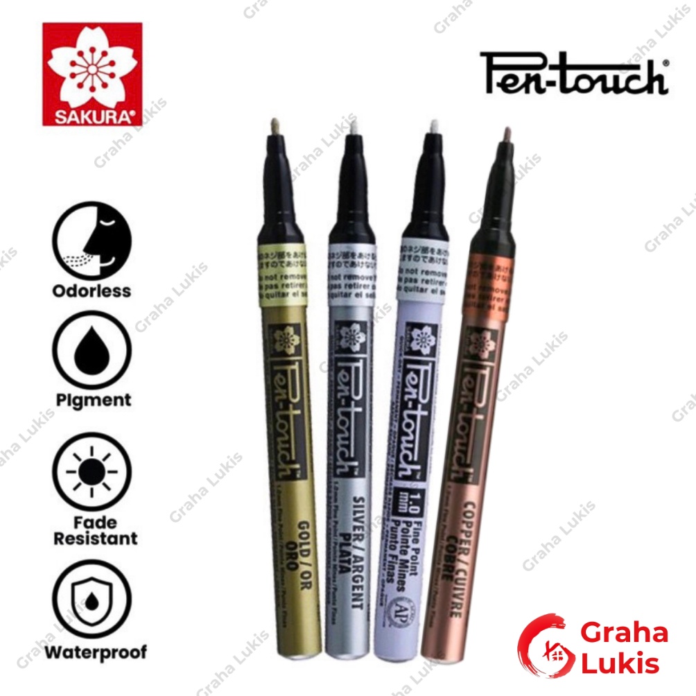 

KODE C8A Spidol Permanen Sakura Pen Touch Paint Marker
