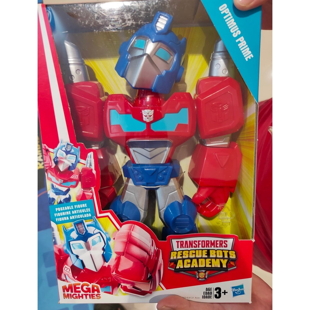 LUAR BIASA Original Hasbro Robots Academy Mega Mighties Transformers Optimus
