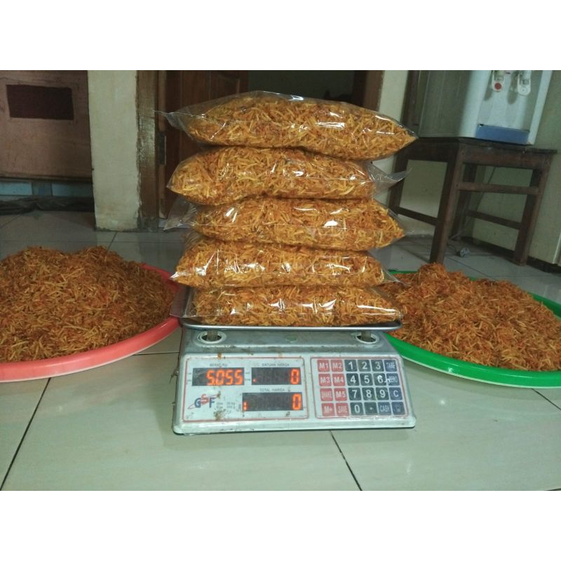 

Sekar_Shop07 Kentang Mustofa 5 Kilo,Paket Seller,Garing,Kriuk,Frees,Tampa Bahan Pengawet Makanan