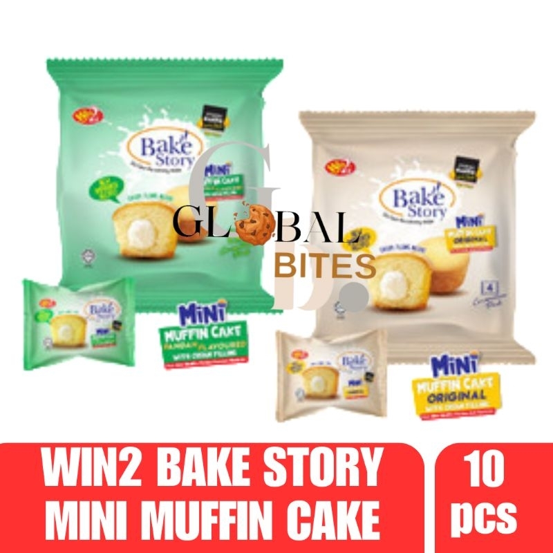 

Win2 Bake Story Mini Muffin Cake 200g Pie Malaysia Cup Cake Mini