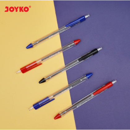 

JOYKO Ball Pen Pulpen Pena Joyko BP-349 Vokus Trans 0.7 mm