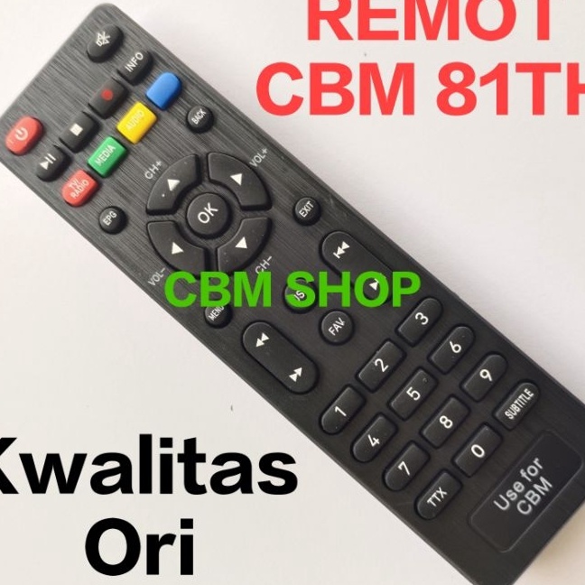 FG2 CBM REMOT STB CBM 81TH REMOT SET TOP BOX CBM