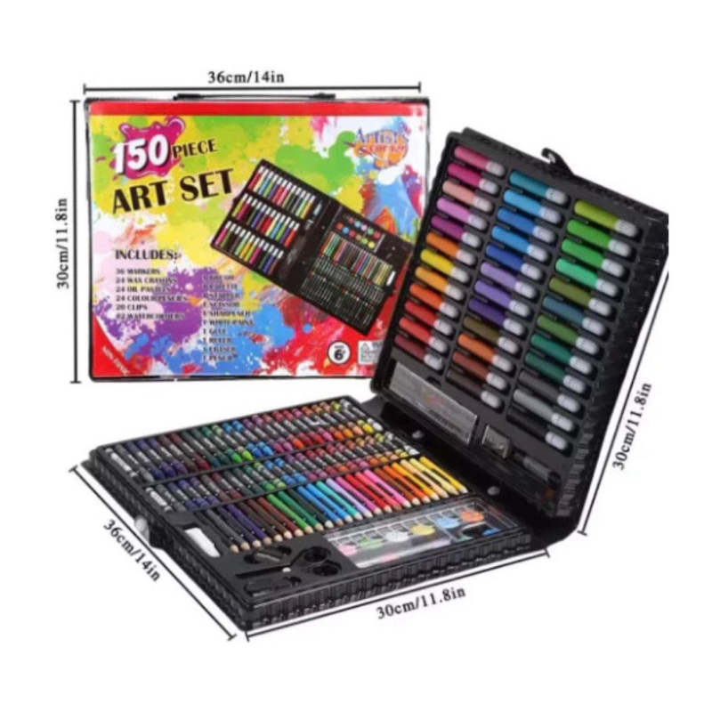 

Crayon Anak Set Koper 150 in 1 Crayon Full