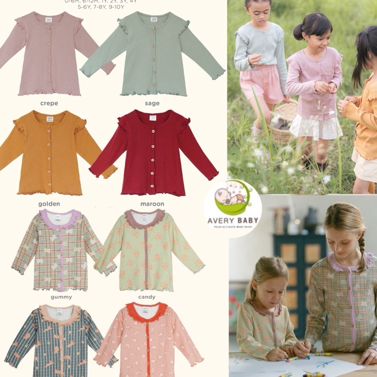 Terdepan BOHOPANNA CARDIGAN RUFFLE DISNEY CARDIGAN DISNEY COLECTION  CARDIGAN BOHOPANNA Cardigan Ana