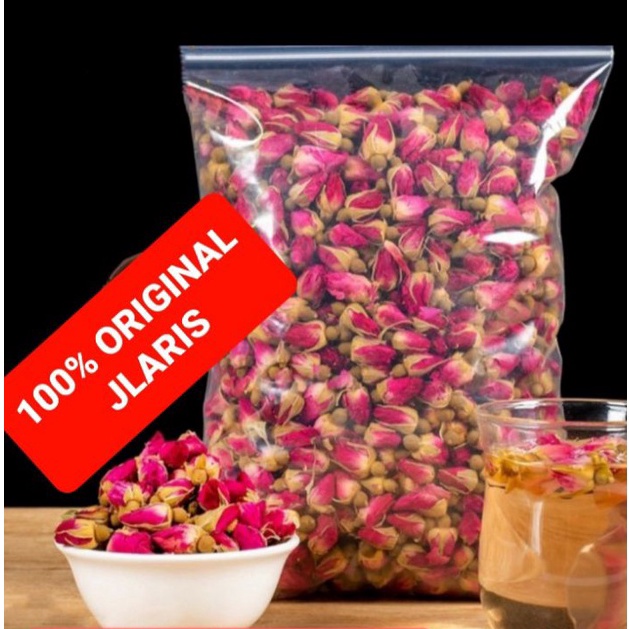 

1gram teh bunga mawar red rose buds flower tea Hot Sale