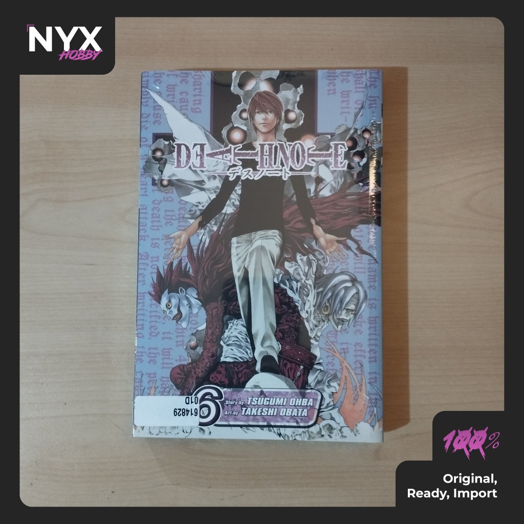 Death Note Manga Komik English Import Volume 6
