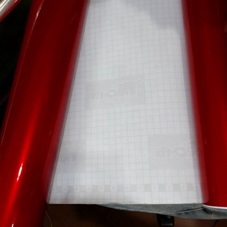 Sticker Stiker Skotlet Merah Candy Glossy Merah Metalik Glossy Profix