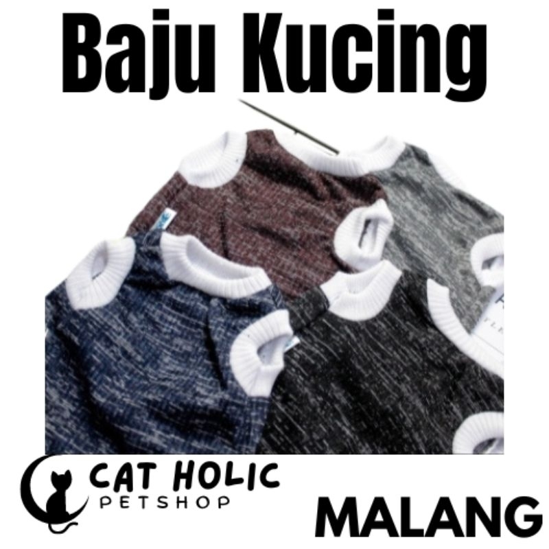 Baju Kucing Cowok dan Cewek lucu dan Murah