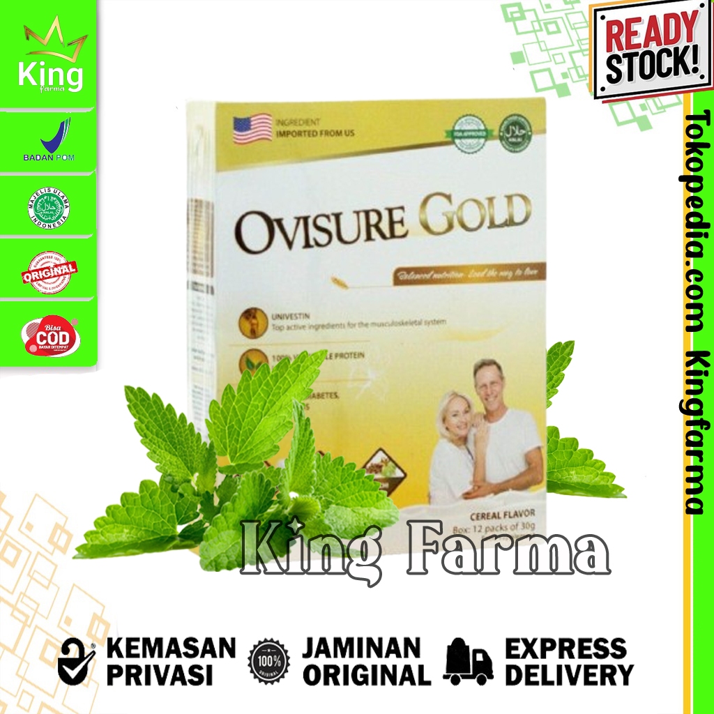 SUSU OVISURE GOLD ASLI - OVISURE GOLD ORIGINAL - SUSU ATASI SENDI & TULANG