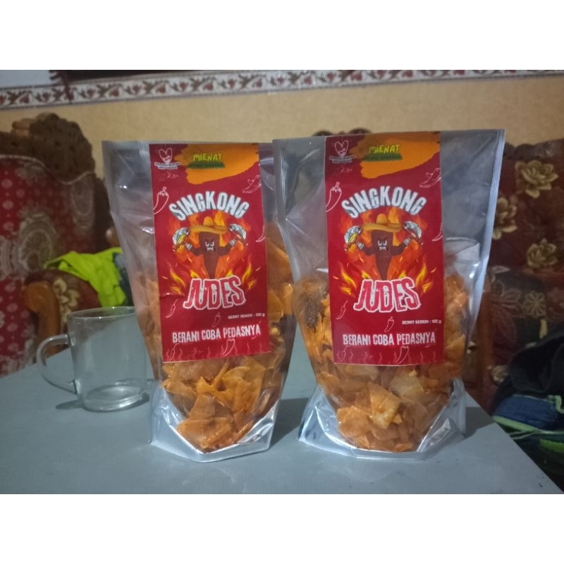 

singkong pedas