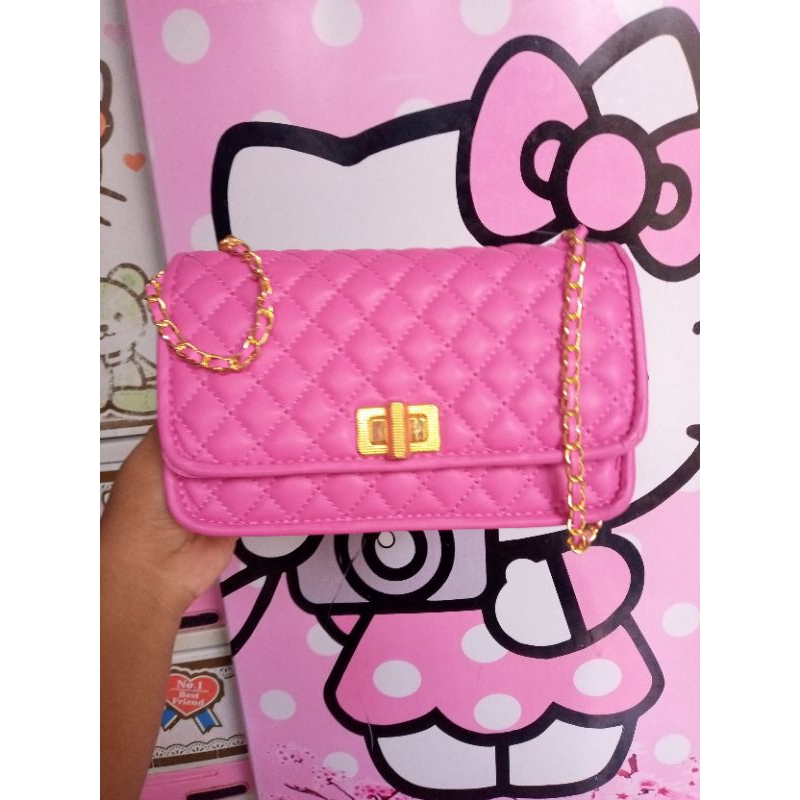Tas CK minus warna pink