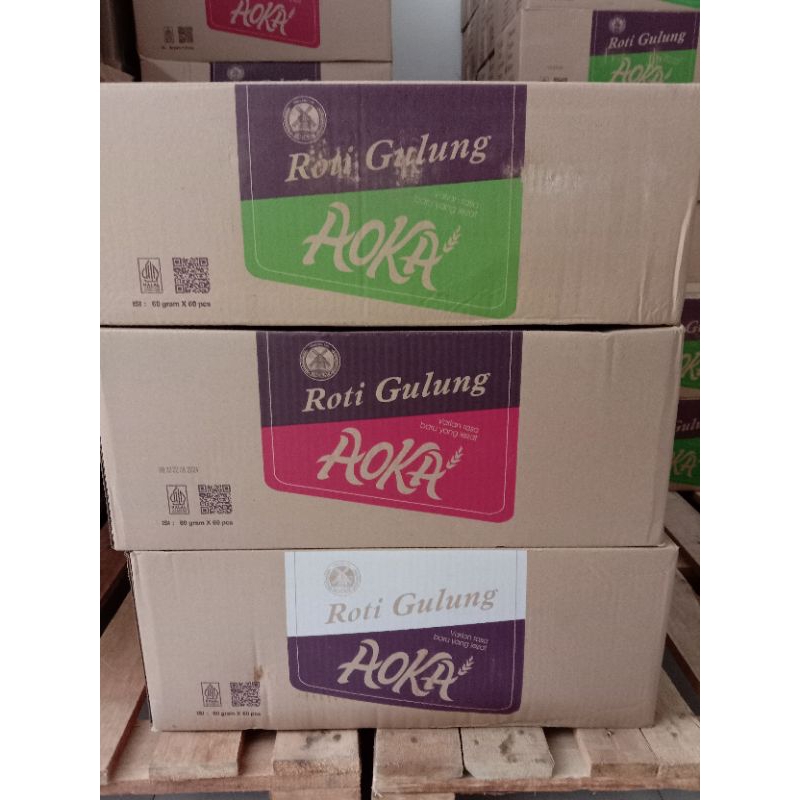 

Roti Aoka Gulung (bisa mix 3 Rasa)