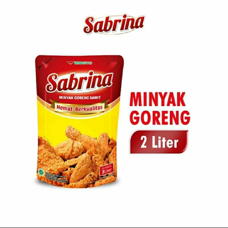 

MINYAK GORENG SABRINA 2 LITER / SABRINA 2 LITER / MINYAK GORENG