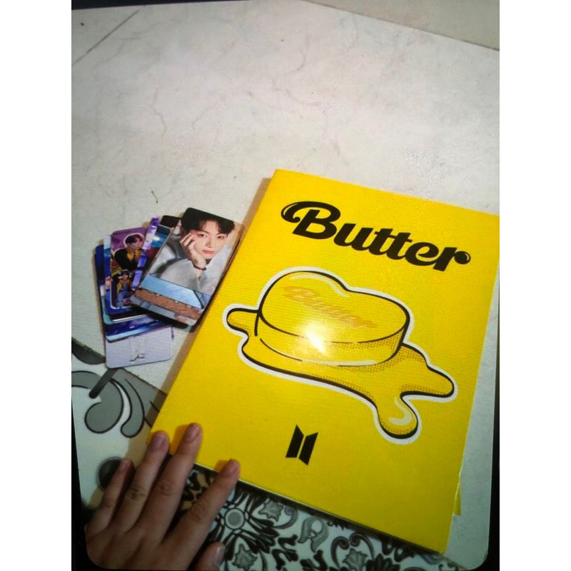 album majalah foto butter bts