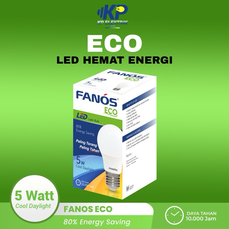 Lampu LED Fanos 5 watt