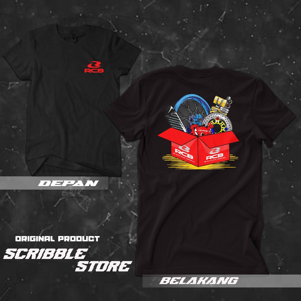 SCRIBBLE _ KAOS RACING RCB KAOS AKSESORIS RCB KAOS RACING PRIA