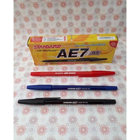 

Pen Pena Pulpen Bolpen Standard AE7Balpoin Standar AE7