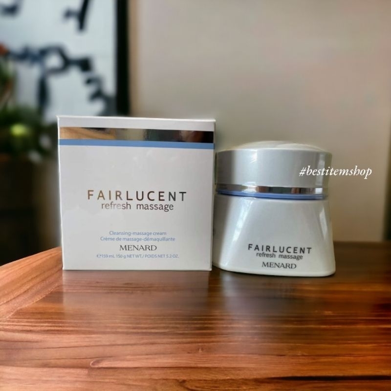 menard fairlucent skincare refresh massage 150g