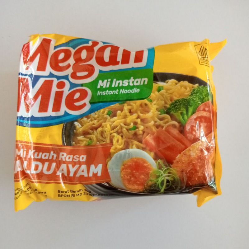 

megah mie kaldu ayam 5 pcs