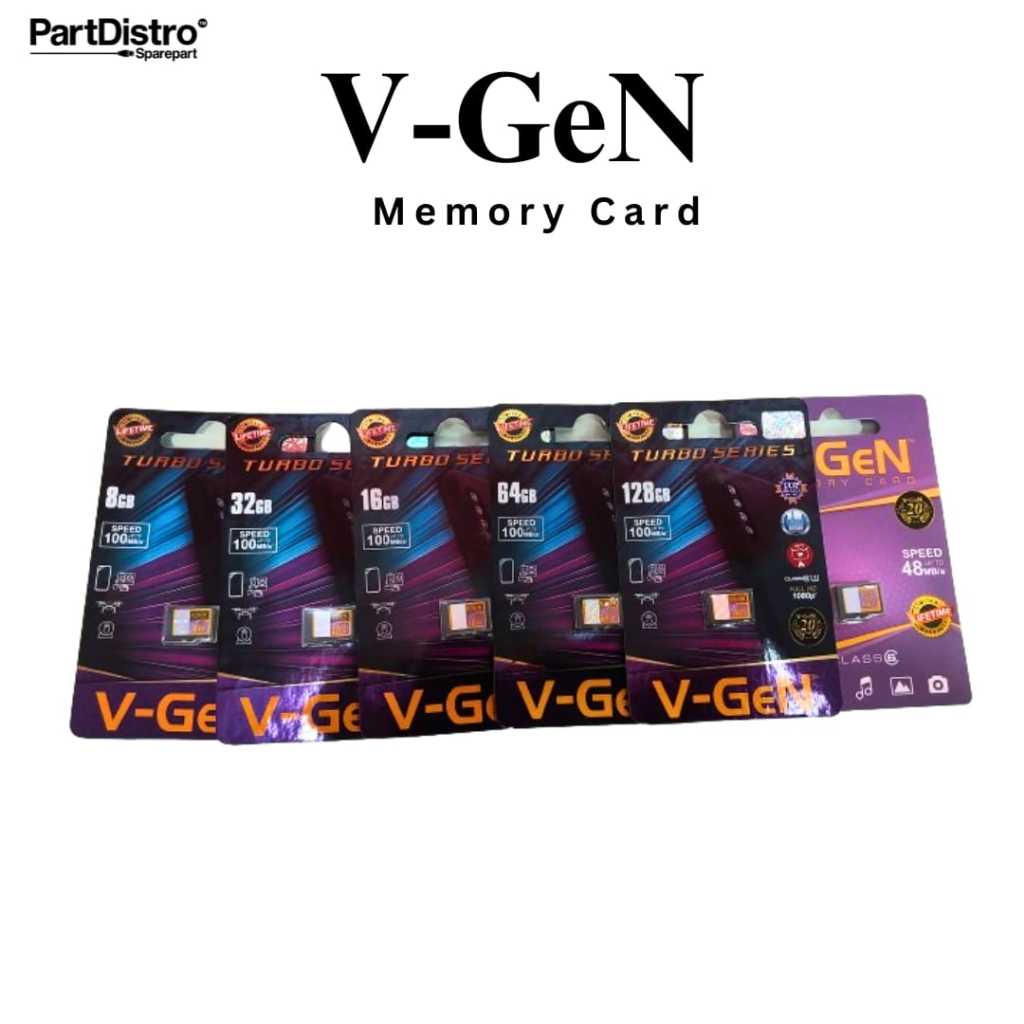 MEMORY CARD / SD CARD VGEN TURBO CLASS ALL SIZE