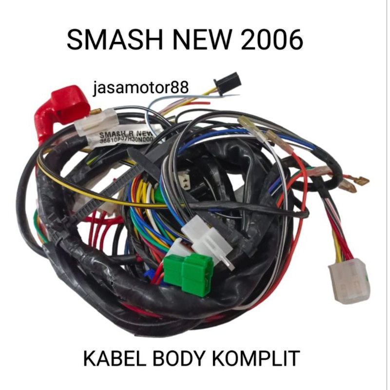 KABEL BODY KOMPLIT SUZUKI SMASH NEW 2006