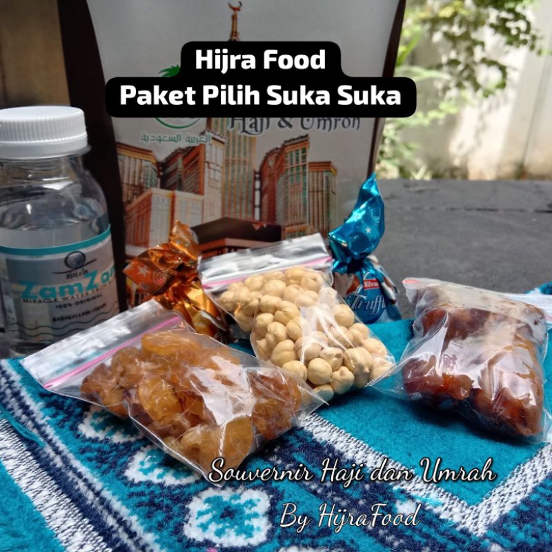 

Paket Kurma Souvenir Oleh Oleh Haji Umrah Kemasan Klip Bening (Harga Satuan)