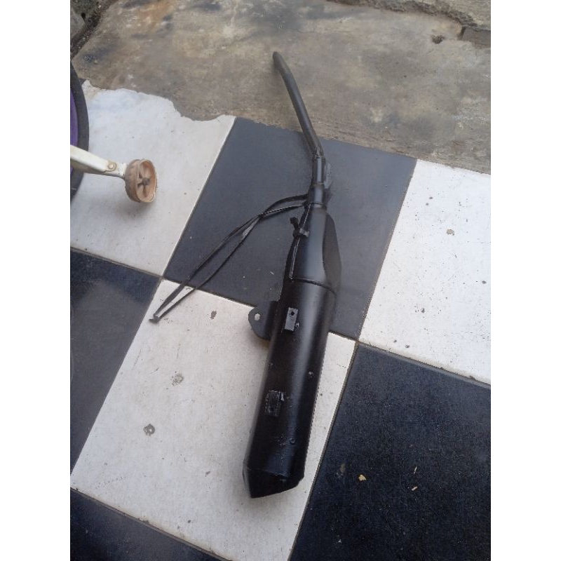 Knalpot Honda Supra 125fi original