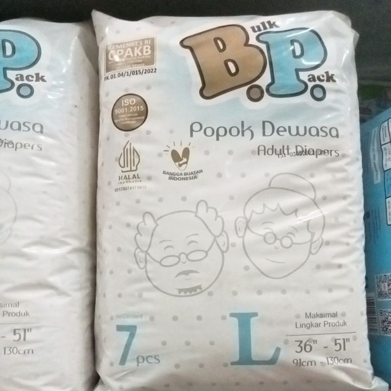 BULK PACK POPOK DEWASA L-8