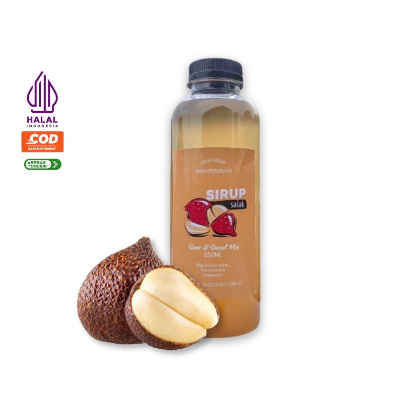 

SIRUP BUAH SALAK I SIRUP SALAK 250 ML I SALAK SYRUP I PARSEL SIRUP IDUL FITRI