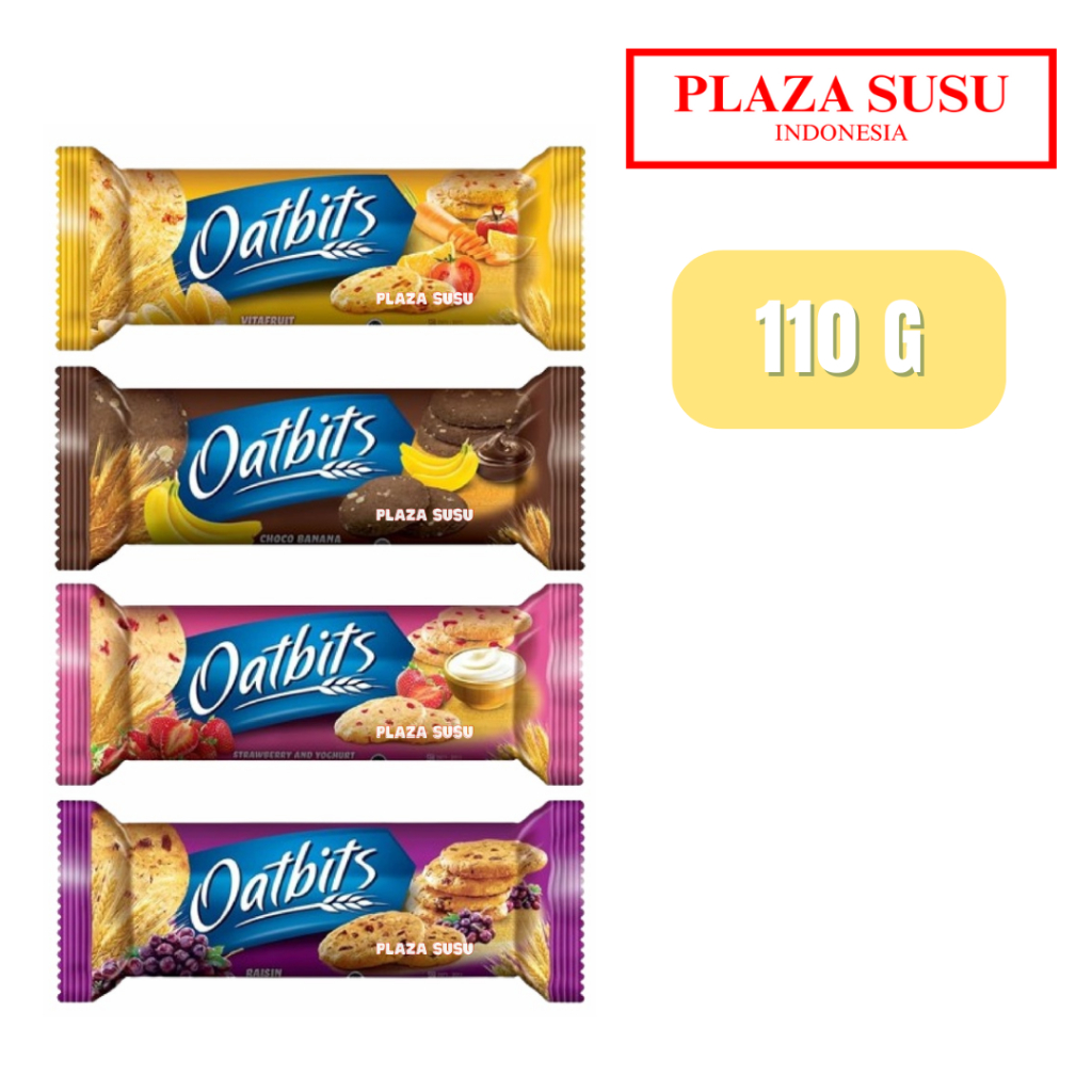 

OATBITS BISKUIT BISCUIT GANDUM ROTI KERING OAT 110 G JAJANAN GANDUM OAT BITS