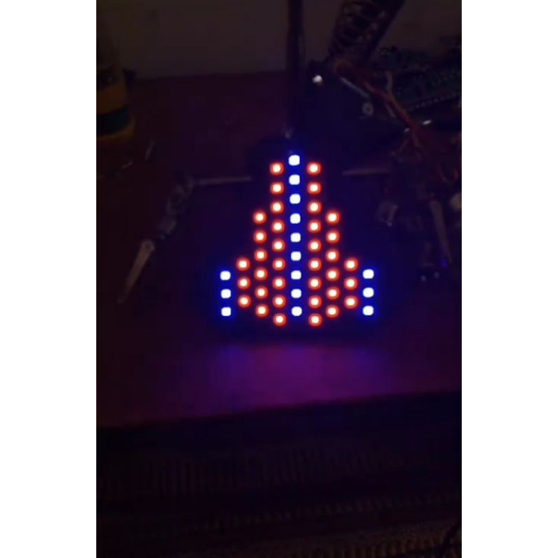 Lampu stoplamp rem LED/ stoplamp running beat deluxe beat street 8 & 10 mode auto PNP 2020 - 2023