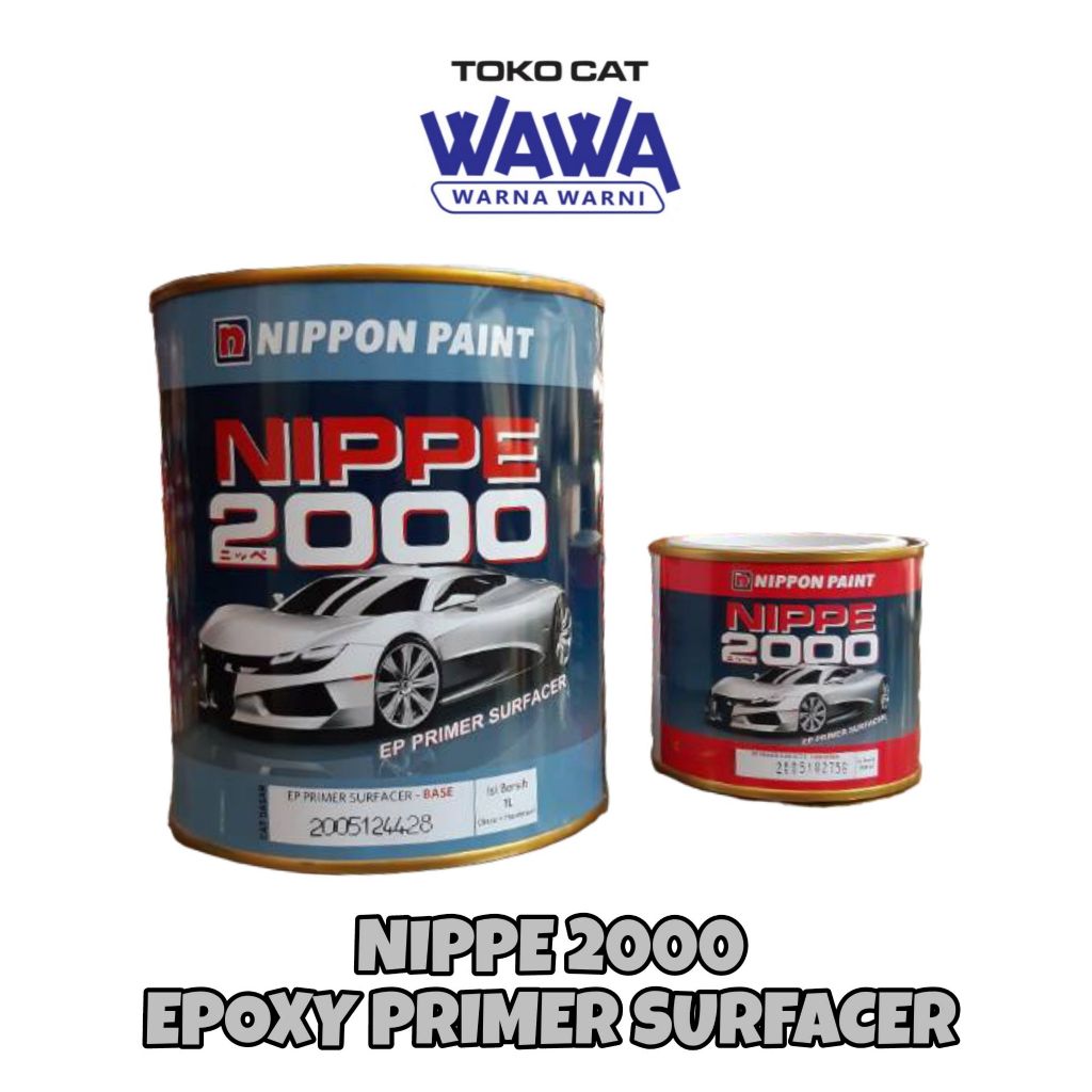 CAT DASAR ANTI KARAT Epoxy nippe 2000 Nippon Paint primer surfacer 1kg