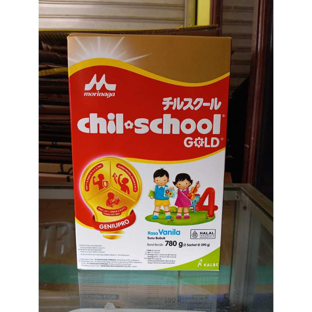 

Morinaga Chil School Gold Vanila 780gram Susu Formula Pertumbuhan Anak Usia 3-12 Tahun
