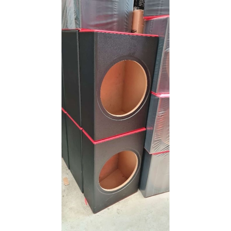 Box Subwoofer Mobil 12 inch Box Salon Mobil Full Mdf 18mm Bahan Kerkualitas