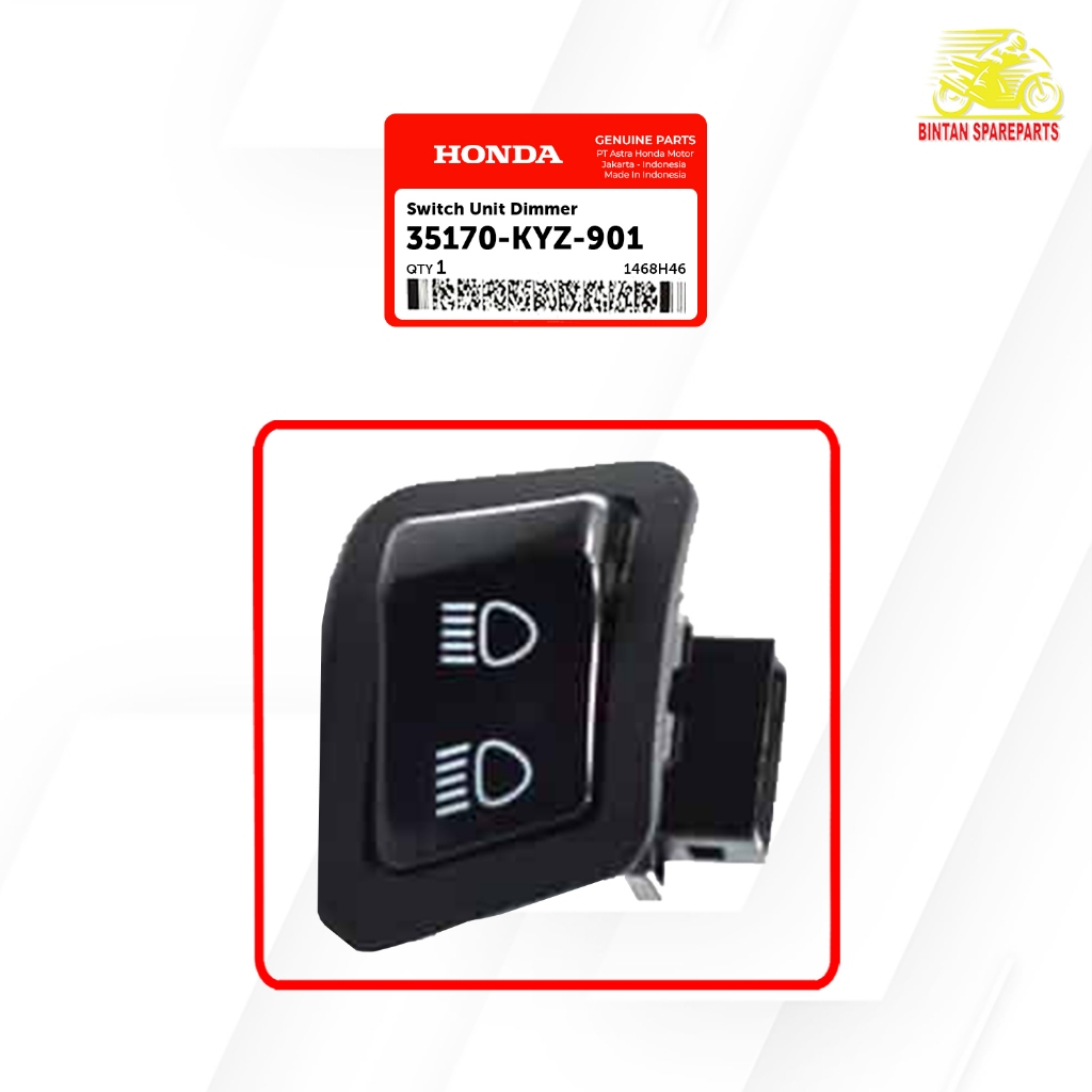 Saklar Lampu Switch Unit Dimmer 35170 KYZ 901