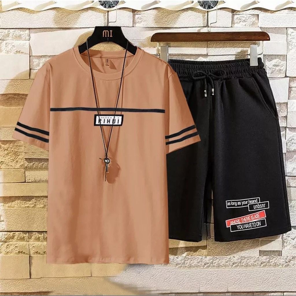 STELAN PRIA RIHUI ONE SET KOREAN STYLE
